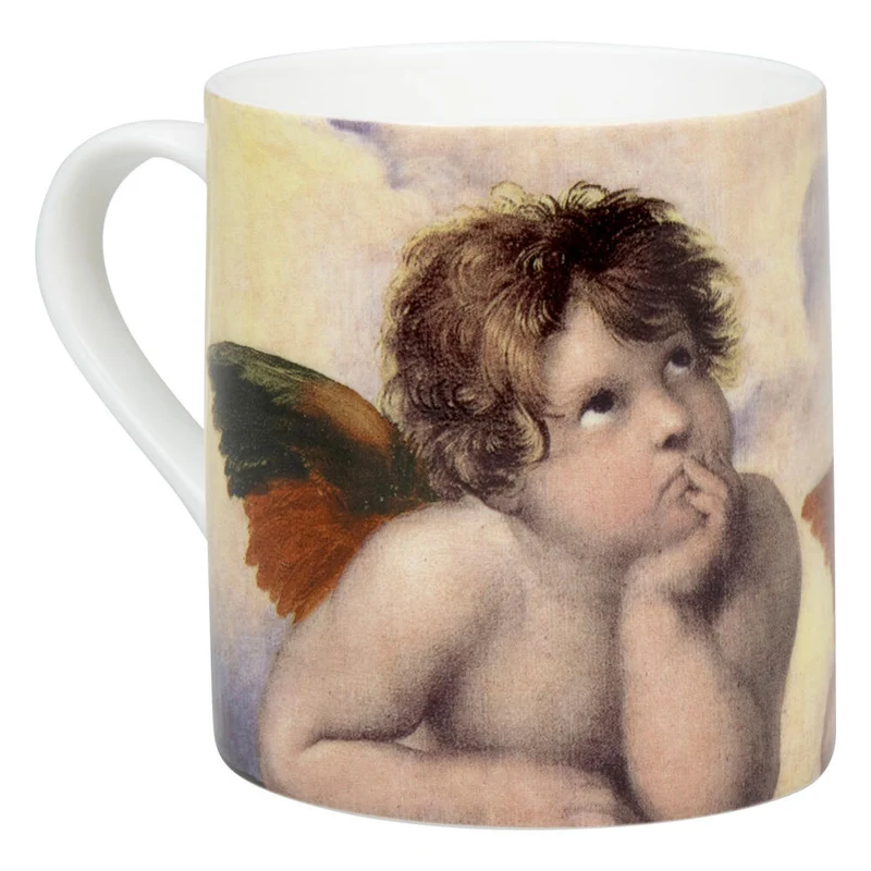 Könitz Becher Madonna Sistina by Raffael, Tasse, Kaffeetasse, Bone China, Braun, 400 ml, 1120042802