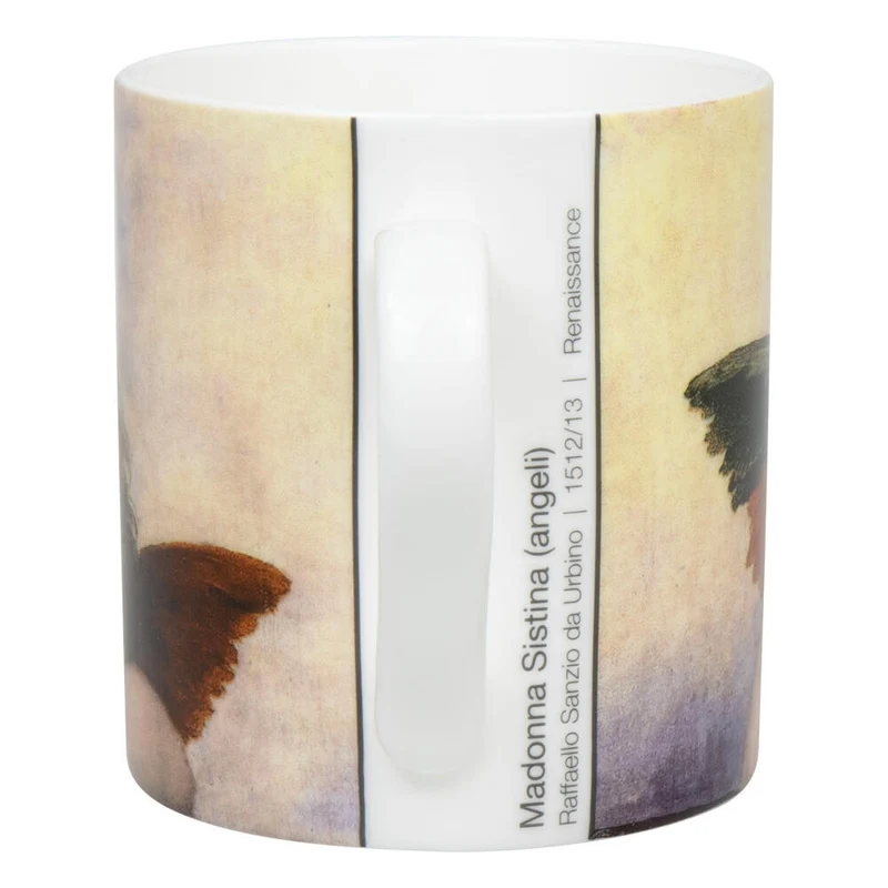 Könitz Becher Madonna Sistina by Raffael, Tasse, Kaffeetasse, Bone China, Braun, 400 ml, 1120042802