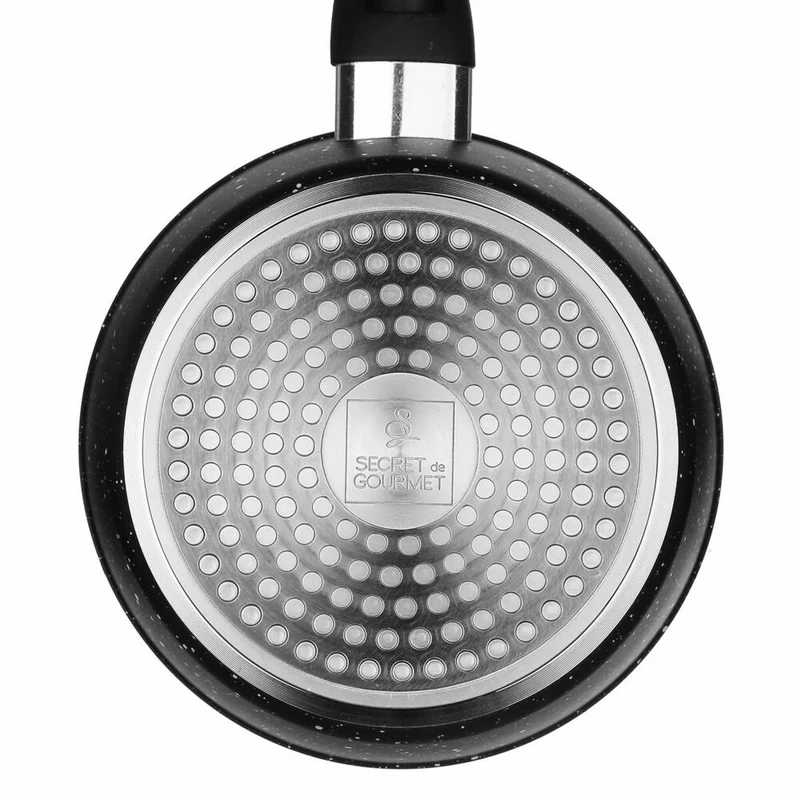 5five Simply Smart Bratpfanne Caractere, Pfanne, Aluminium, Kunststoff, Schwarz, 24 cm, 111001