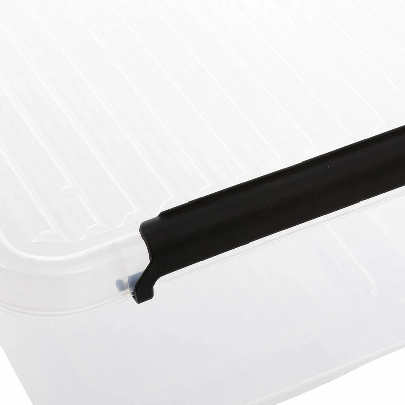 5five Simply Smart Aufbewahrungsbox Clip N Box, Kiste, PP-Kunststoff, Transparent, 12.5 Liter, 138838