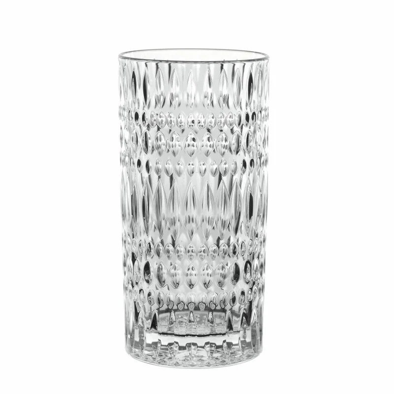 Nachtmann ETHNO Becher Set, 12-tlg., Tumbler, Longdrinkglas, Trinkglas, Kristallglas, 105354