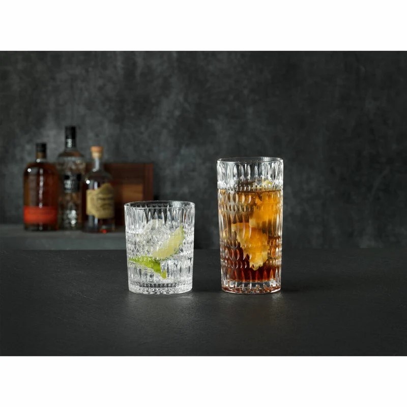 Nachtmann ETHNO Becher Set, 12-tlg., Tumbler, Longdrinkglas, Trinkglas, Kristallglas, 105354
