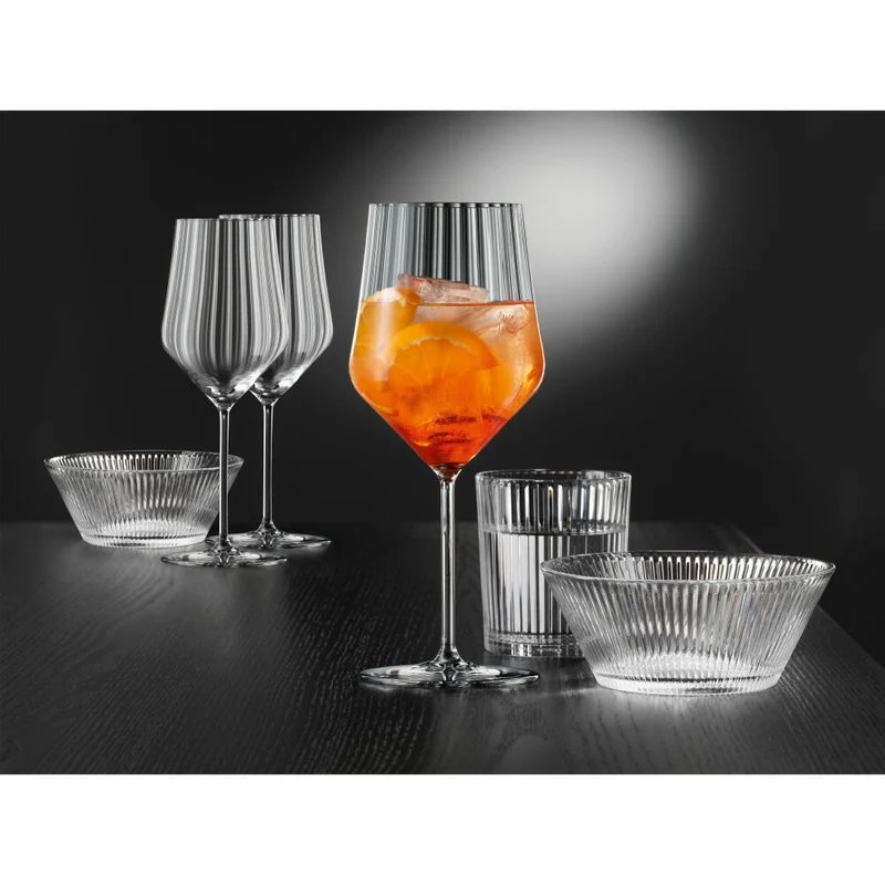 Nachtmann Aperitivo Schale, 2er Set, Snackschale, Dipschale, Schüssel, Kristallglas, Ø 15 cm, 105576