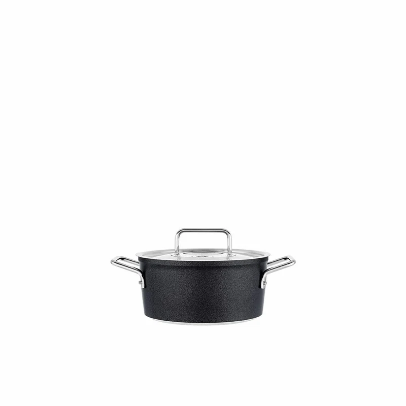 Fissler Kochtopf Adamant mit Metalldeckel, Aluminium, Anthrazit, 24 cm, 156-114-24-000