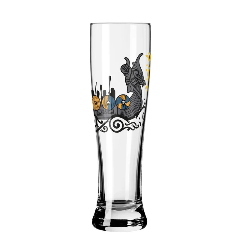 Ritzenhoff Weizenbierglas 2er Set Brauchzeit 019, 020, Jakub Vanis, Glas, 646 ml, 3481010