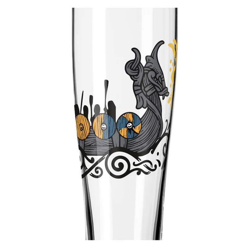 Ritzenhoff Weizenbierglas 2er Set Brauchzeit 019, 020, Jakub Vanis, Glas, 646 ml, 3481010