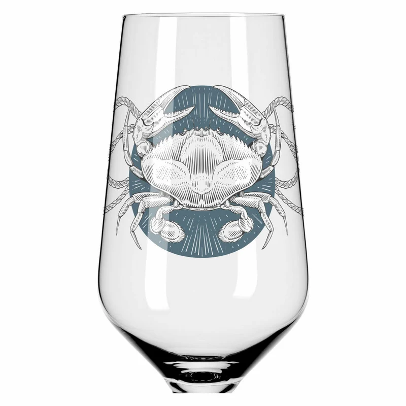 Ritzenhoff Bierglas 2er-Set Brauchzeit 007, 008, Philip Harris, Kristallglas, 374 ml, 3471004