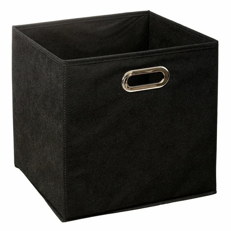 5five Simply Smart Aufbewahrungskorb Mix N Modul, Pappe, PP-Kunststoff, Schwarz, 31 x 31 cm, 138885J