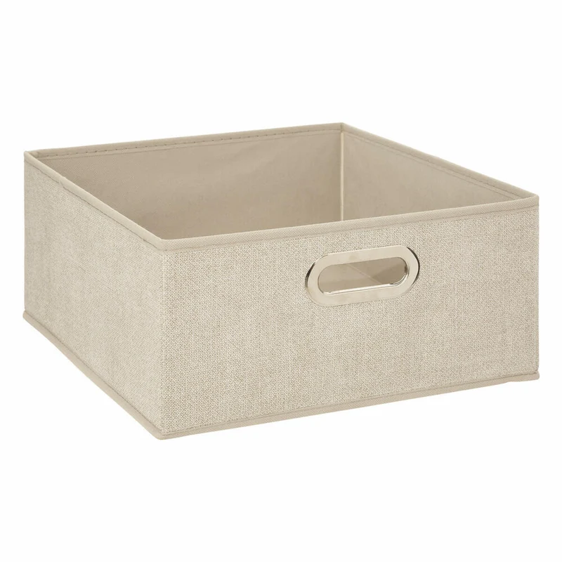 5five Simply Smart Aufbewahrungskorb Mix N Modul, Pappe, PP-Kunststoff, Beige meliert, 31 x 15 cm, 138886G