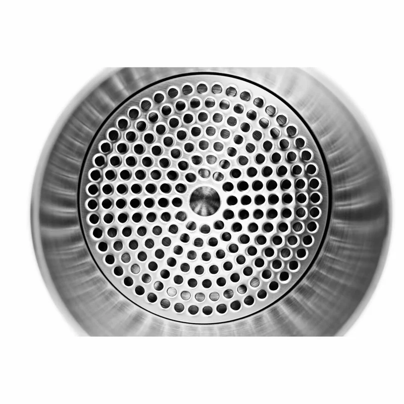 Eva Solo Eiseimer Liquid Lounge mit Löffel, Edelstahl, Brushed Steel, 14 cm, 822015