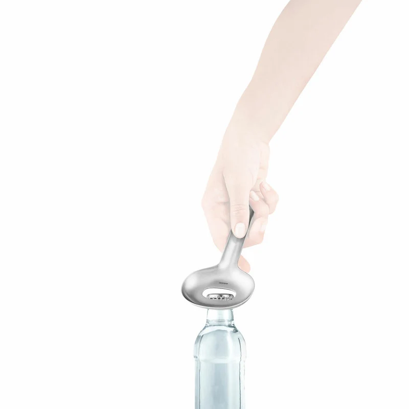 Eva Solo Eiseimer Liquid Lounge mit Löffel, Edelstahl, Brushed Steel, 14 cm, 822015