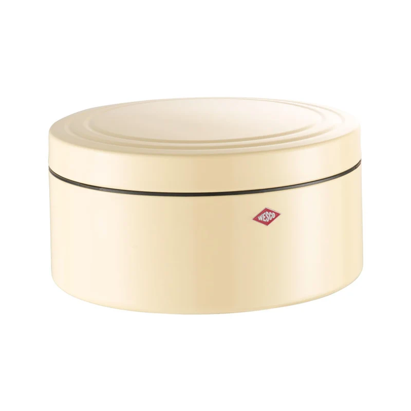 Wesco Cookie Box, Keksdose, Dose, Gebäckdose, Mandel, Stahlblech, 324402-23