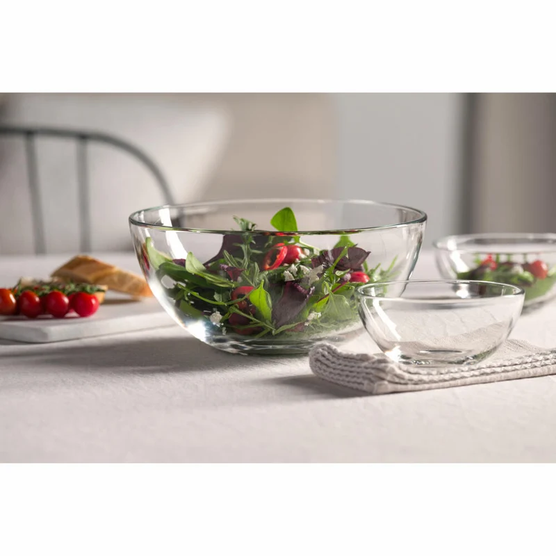Leonardo Schale Cucina, Schüssel, Salatschale, Servierschale, Glas, Ø 28 cm, 066344