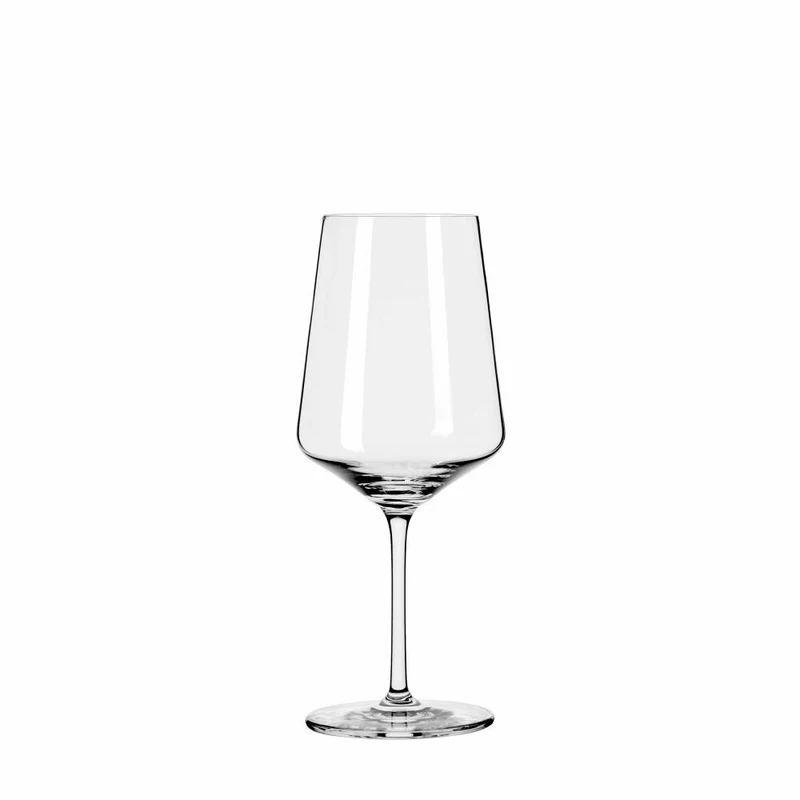 Ritzenhoff Gläserset Lichtweiß 8-teilig Julie Weiß-Rot, 4 Rotweingläser und 4 Weißweingläser, Kristallglas, Transparent, 6111003