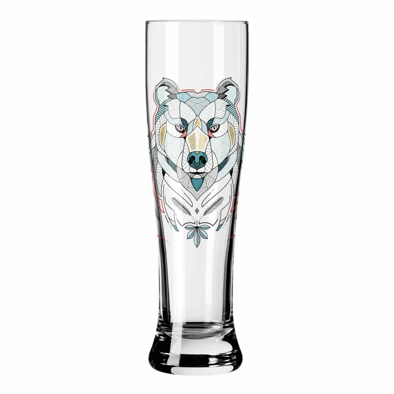Ritzenhoff Weizenbiergläser Brauchzeit Weizen 2er-Set 001, Weizenglas, Andreas Preis, Glas, 646 ml, 3481001