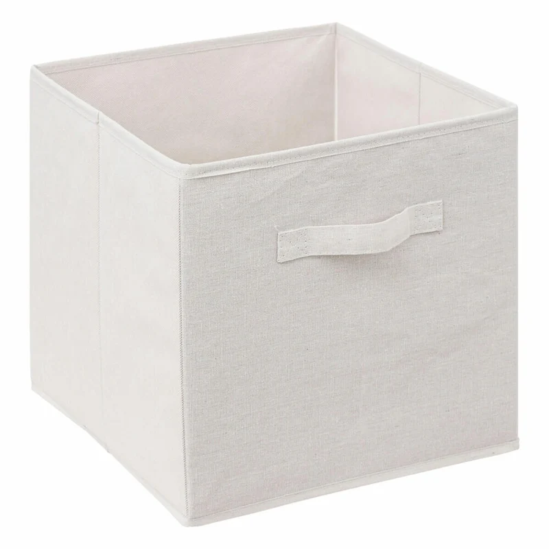 5five Simply Smart Regal Tidy Box mit 6 Körben, Bambus, Polyester, Baumwolle, Braun, 66 x 33 x 78 cm, 174905