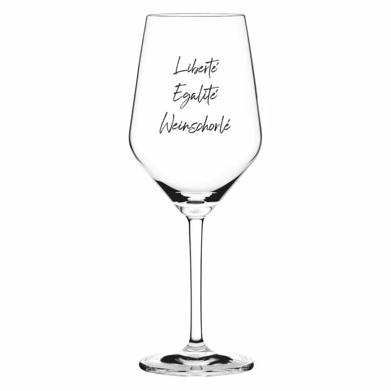 Ritzenhoff Weinglas Sand&Soda Liberte Egalite Weinschorle, Kristallglas, 483 ml, S-9500017