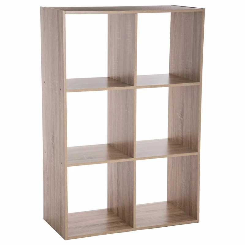 5five Simply Smart Regal Mix N Modul 2x3 Naturholz-Optik, Holzspahn, Beige, 100.5 x 67.5 cm, 138909