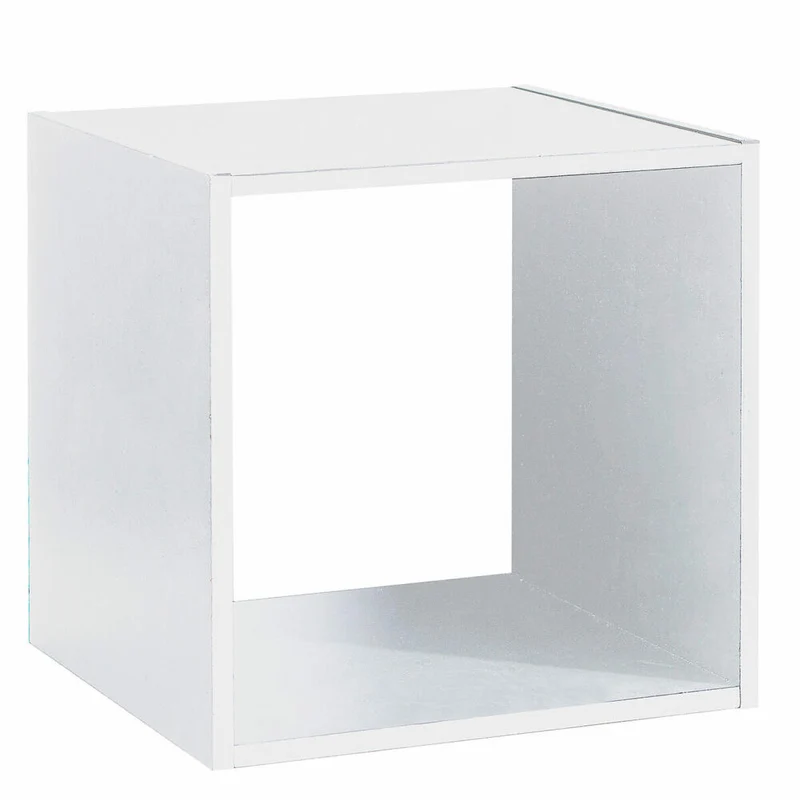 5five Simply Smart Regalfach Mix N Modul 1x1, Holzspahn, Weiß, 34.5 x 34.5 cm, 138966C
