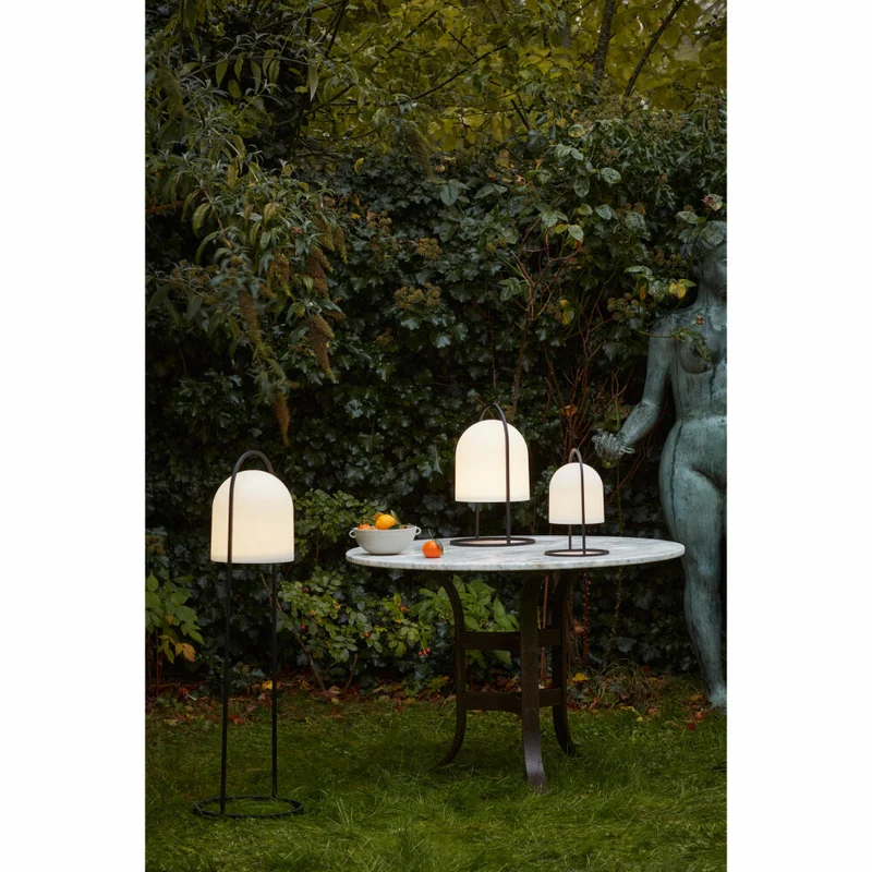 Eva Solo Solarleuchte SunLight, Kunststoff, Stahl, White/Black, 100 cm, 571314