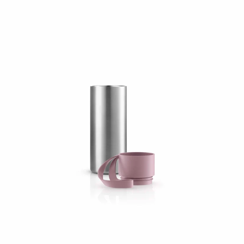 Eva Solo Isolierbecher To Go Cup, Edelstahl, Kunststoff, Silikon, Nordic Rose, 350 ml, 567004