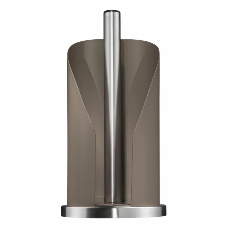 Wesco Rollenhalter, Küchenrollenhalter, Küchenrollenspender, Küchenpapierhalter, Küchenhelfer, Warm Grey, Stahlblech, 322104-57