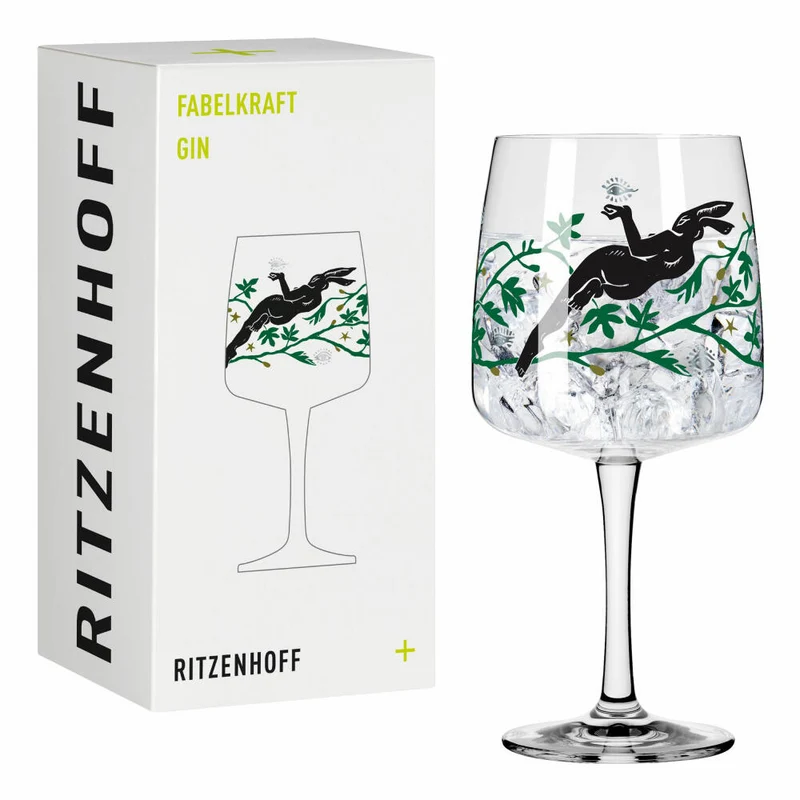 Ritzenhoff Gin-Becher Fabelkraft Gin 002, Gin Glas, Karin Rytter, Kristallglas, 700 ml, 3458002