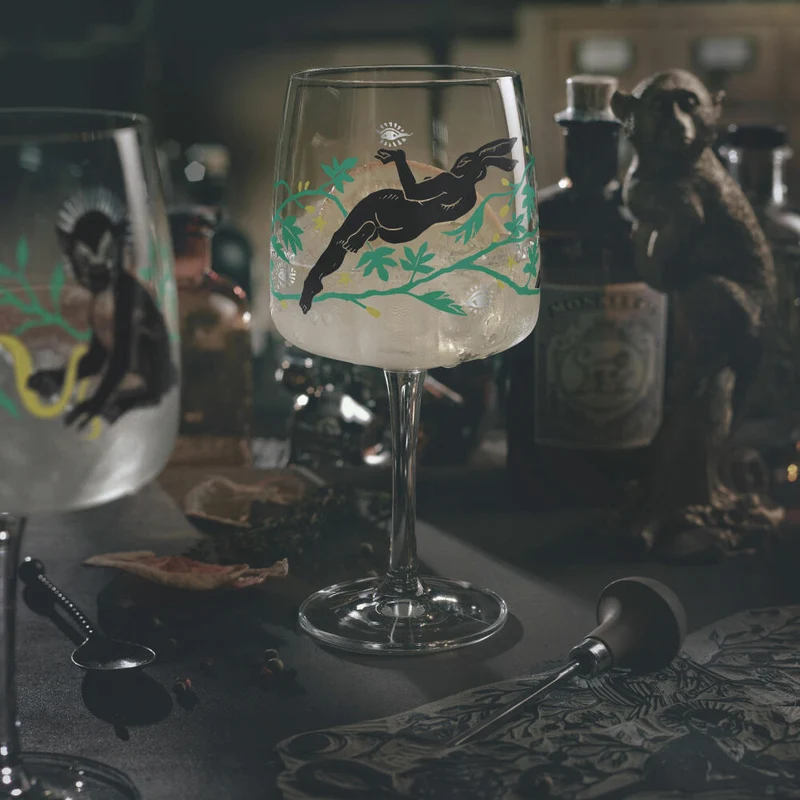 Ritzenhoff Gin-Becher Fabelkraft Gin 002, Gin Glas, Karin Rytter, Kristallglas, 700 ml, 3458002