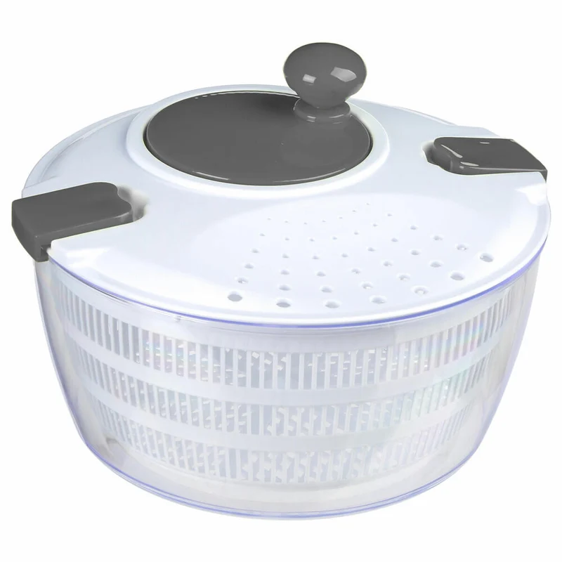 5five Simply Smart Salatschleuder Clip-On, PP-Kunststoff, Weiß, 3 Liter, 154748003