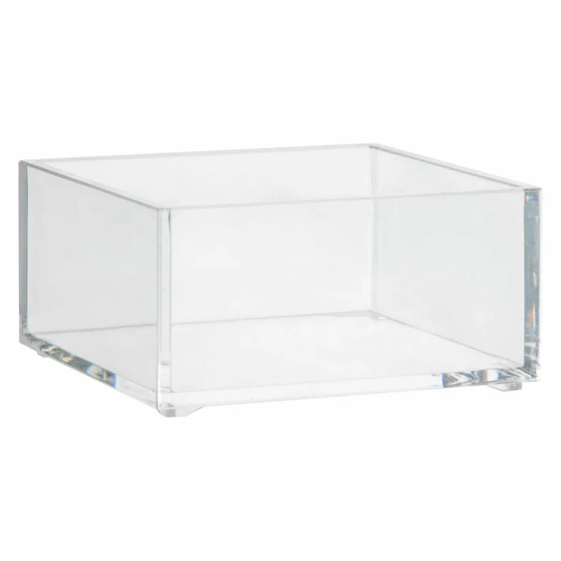 5five Simply Smart Schmuckorganizer Selena, Schmuckdose, Kunststoff, Transparent, 9.6 x 9.6 cm, 155900