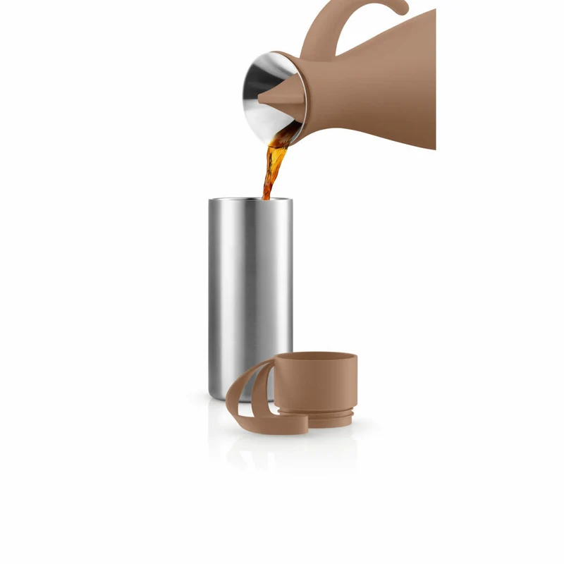 Eva Solo Isolierbecher To Go Cup, Edelstahl, Kunststoff, Mocca, 350 ml, 567031