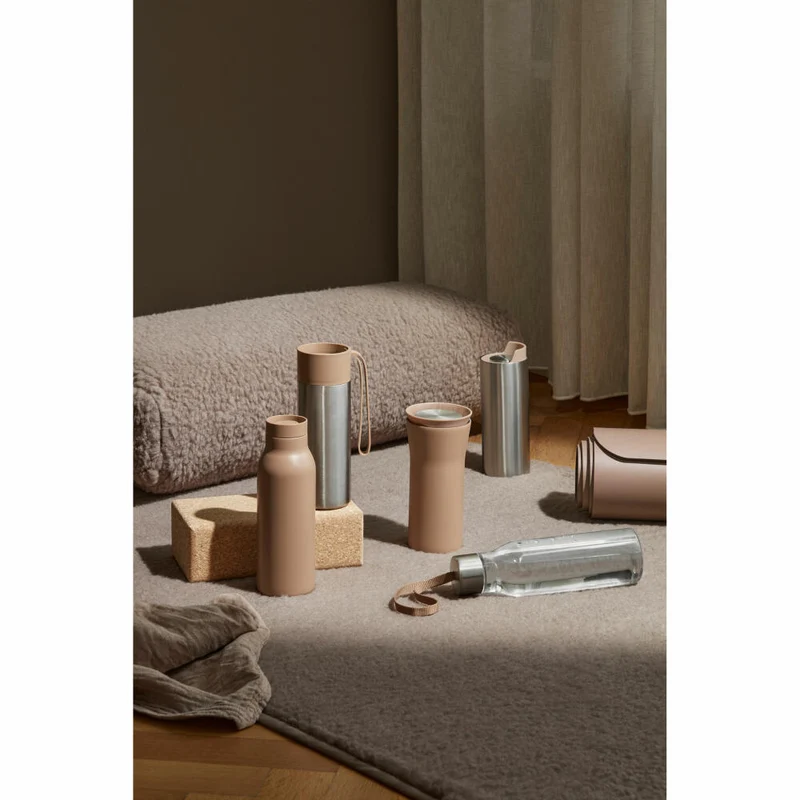 Eva Solo Isolierbecher City To Go Cup, Edelstahl, Kunststoff, Mocca, 350 ml, 567033