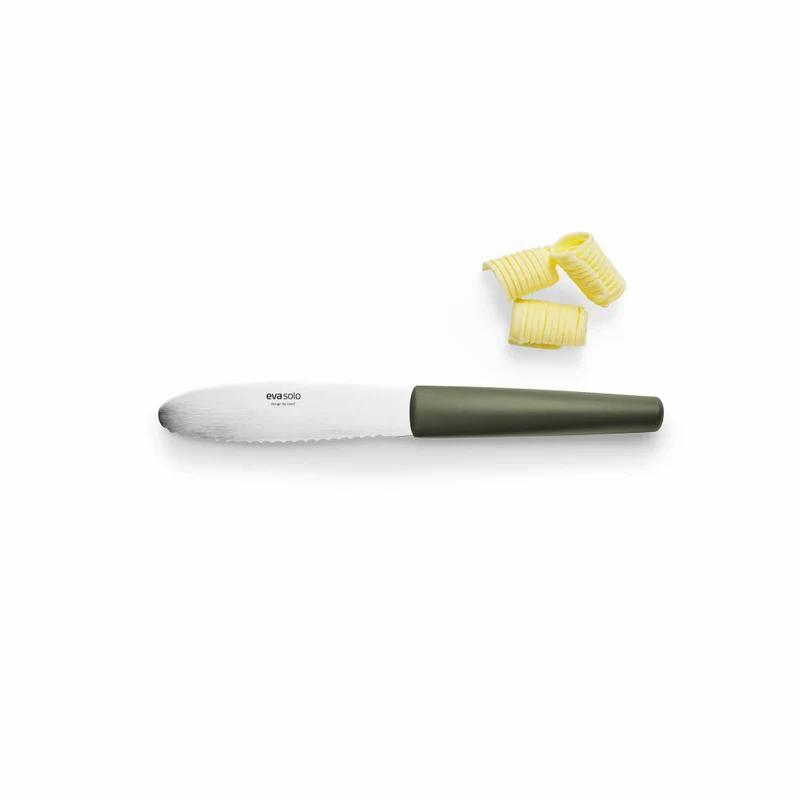 Eva Solo Buttermesser Green Tools, Streichmesser, Edelstahl, Kunststoff, Green, 20 cm, 531502
