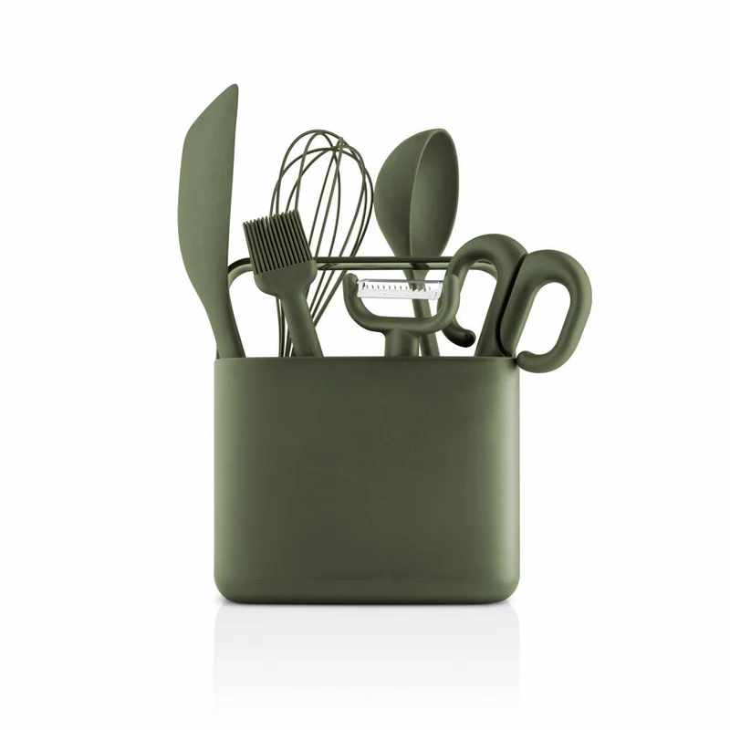 Eva Solo Toolbox Green Tools, Utensilo, Ablage, Kunststoff, Green, 18 x 11 cm, 531521