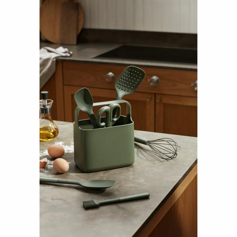 Eva Solo Toolbox Green Tools, Utensilo, Ablage, Kunststoff, Green, 18 x 11 cm, 531521