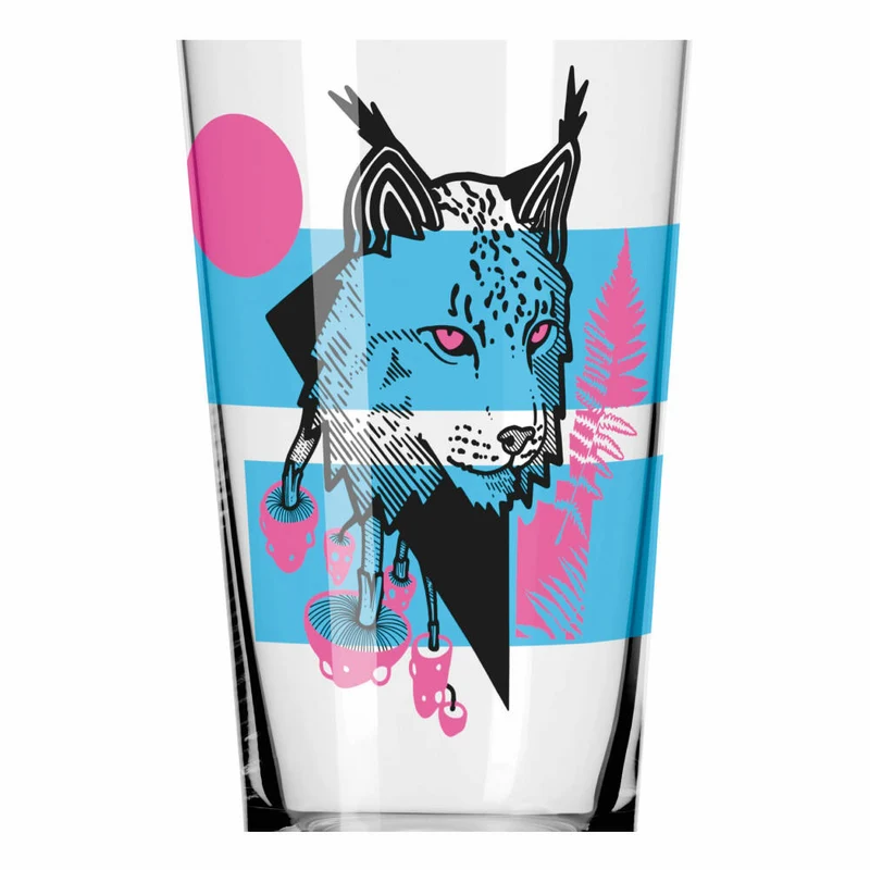 Ritzenhoff Trinkbecher Farbknall 2er-Set 003, Becher, Daniel Fatemi , Kristallglas, 432 ml, 3491003