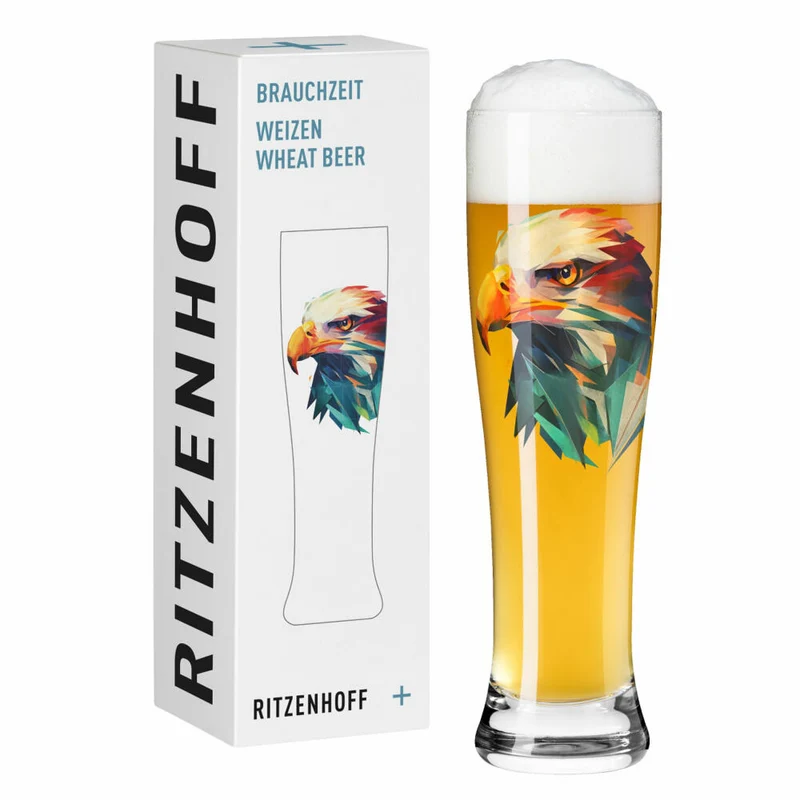 Ritzenhoff Weizenbierglas Brauchzeit 026, Glas, 646 ml, R-3481014