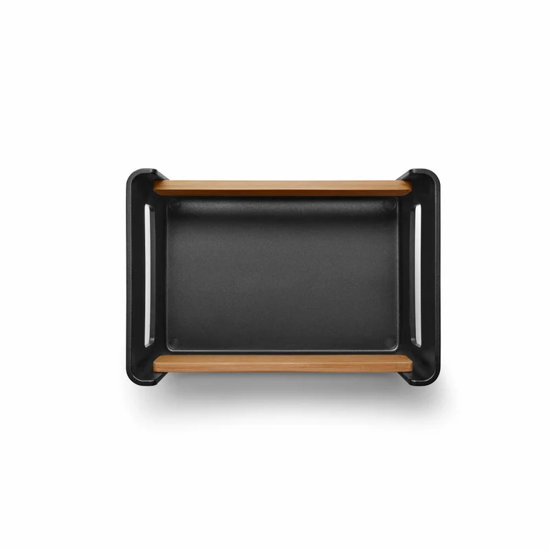Eva Solo Aufbewahrungskiste Nordic Kitchen, Bambus, Kunststoff, Black, 26 x 18 cm, 520445