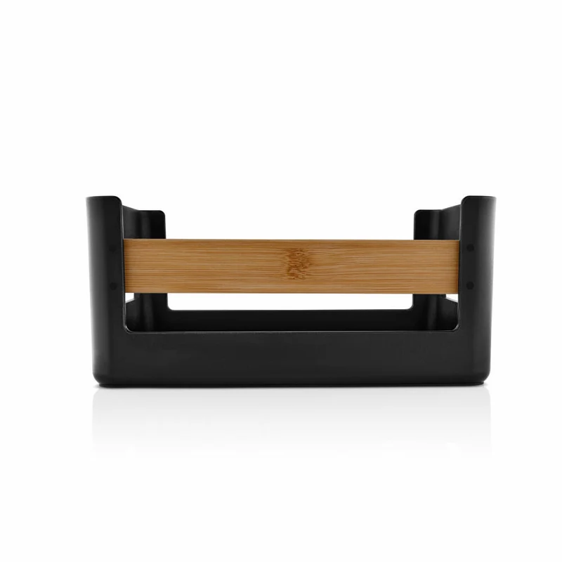 Eva Solo Aufbewahrungskiste Nordic Kitchen, Bambus, Kunststoff, Black, 26 x 18 cm, 520445