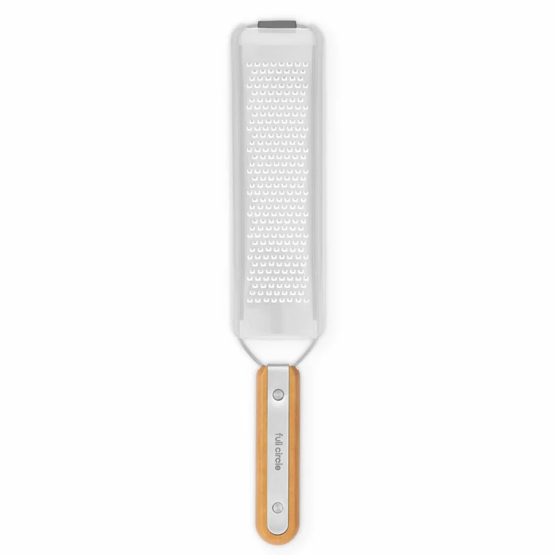 Full Circle Home Simply the Zest Reibe, Parmesanreibe, Küchenreibe, Edelstahl, FC22703