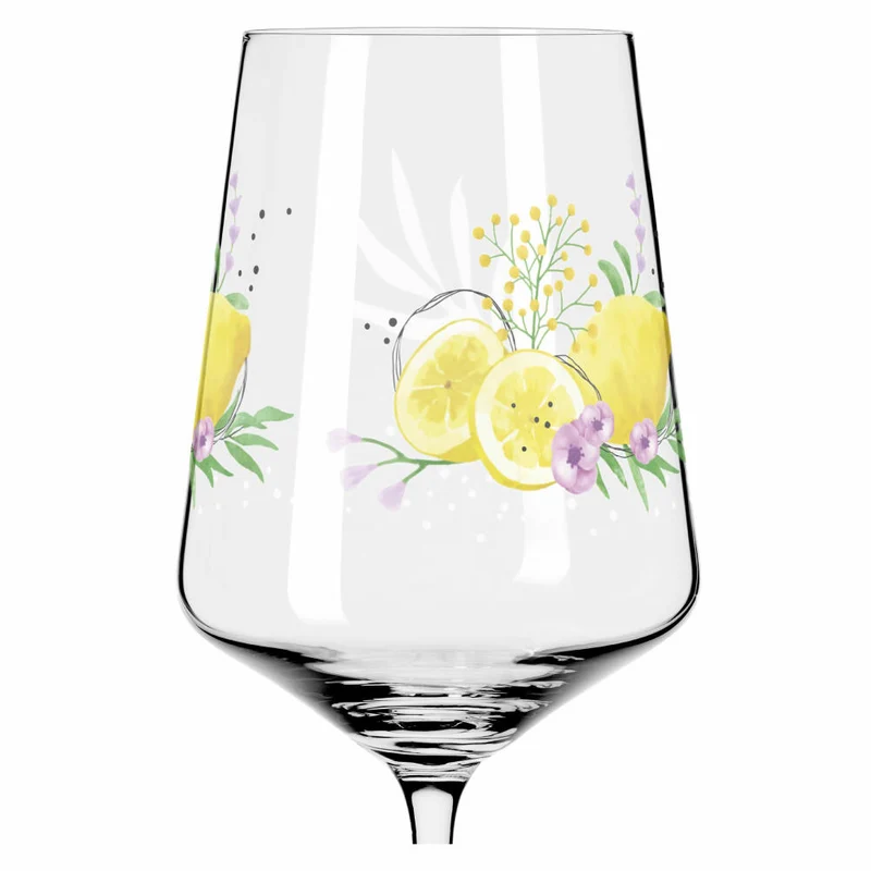 Ritzenhoff Limoncelloglas 2er Set Sommertau 019 020, Kristallglas, 544 ml, R-2931020