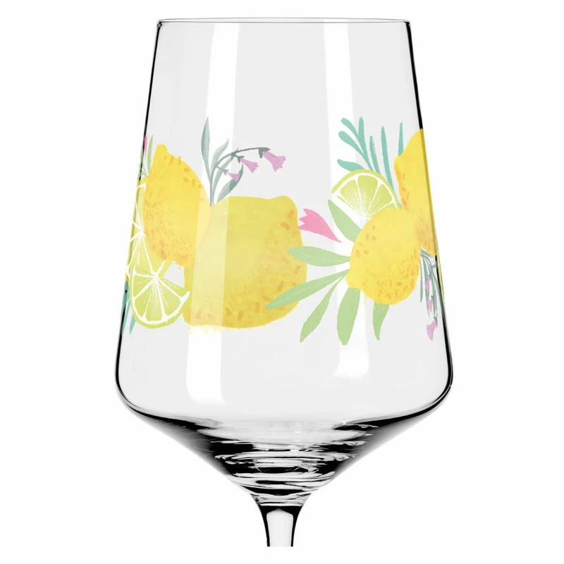 Ritzenhoff Limoncelloglas 2er Set Sommertau 019 020, Kristallglas, 544 ml, R-2931020