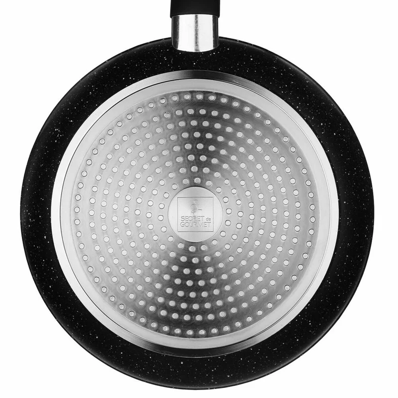 5five Simply Smart Bratpfanne Caractere, Pfanne, Aluminium, Kunststoff, Schwarz, 26 cm, 111002