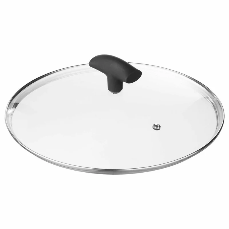 5five Simply Smart Kasserolle Caractere mit Deckel, Kochtopf, Aluminium, Kunststoff, Glas, Schwarz, 28 cm, 111009