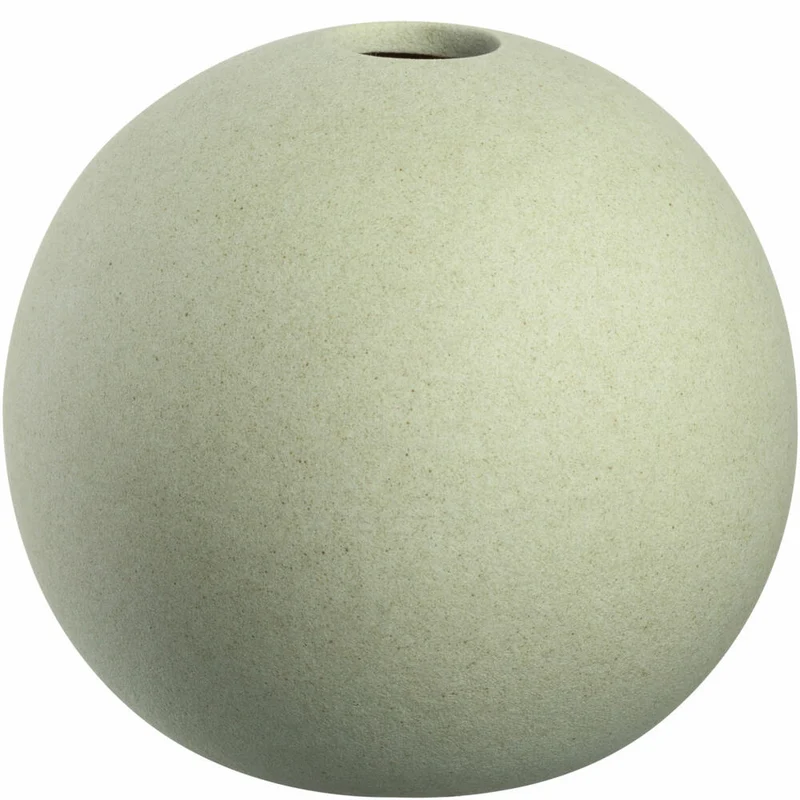 Leonardo Keramikvase Bolla, Vase, Blumenvase, Dekovase, Keramik, Hellgrün, H 9 cm, 026817