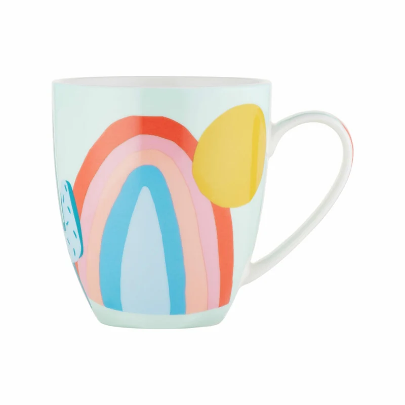 Maxwell & Williams RJ Sunset Becher Regenbogen, Kaffeebecher, Teetasse, Tasse, in Geschenkbox, Porzellan, 510 ml, DX1334