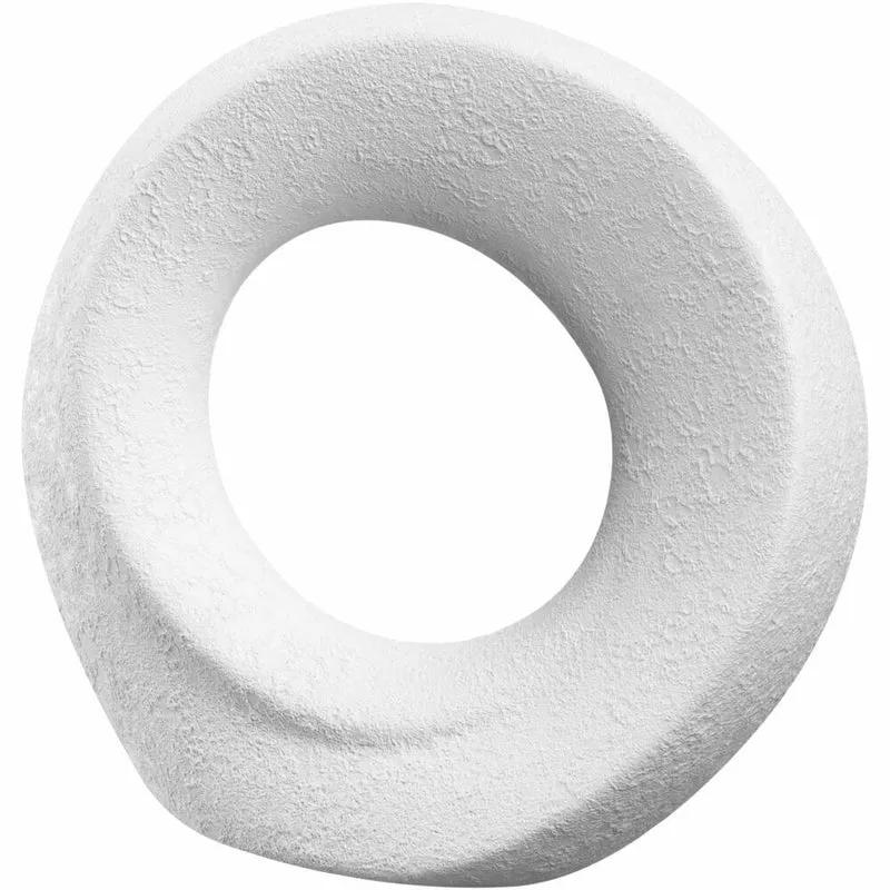 Leonardo Keramikobjekt Oggetto, Dekoobjekt, Dekoration, Wohnaccessoire, Keramik, Weiß, H 17 cm, 059010