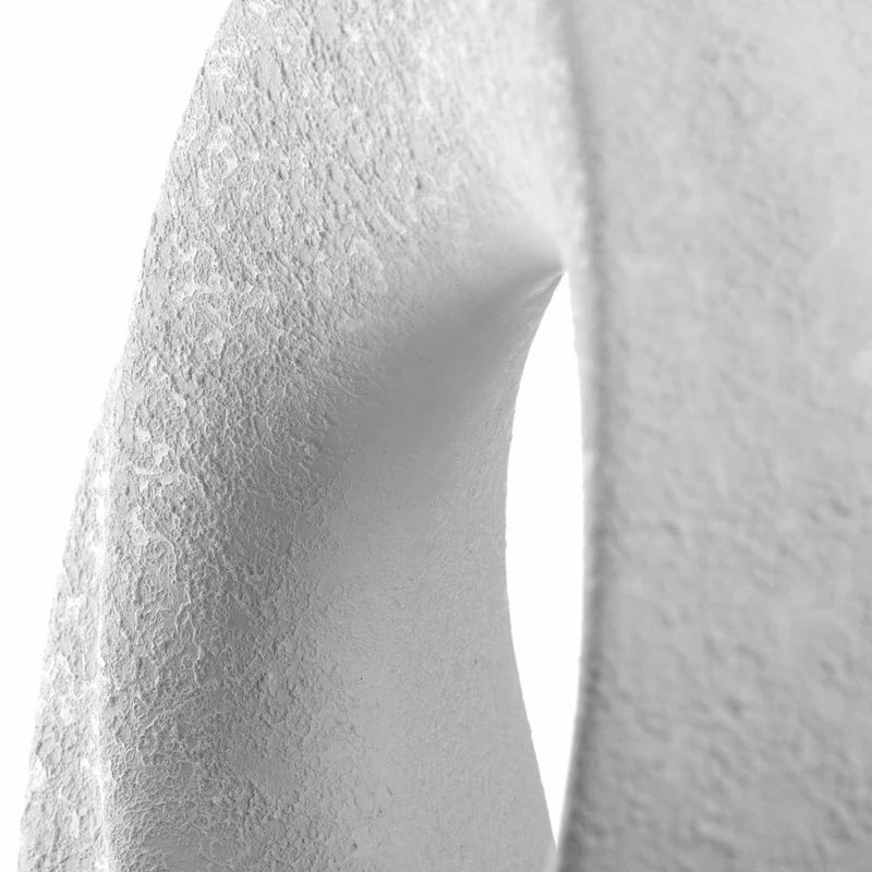 Leonardo Keramikobjekt Oggetto, Dekoobjekt, Dekoration, Wohnaccessoire, Keramik, Weiß, H 22 cm, 059011