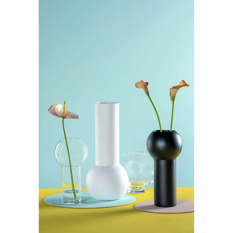 Leonardo Keramikvase Brera, Vase, Dekovase, Blumenvase, Keramik, Weiß, H 42 cm, 059013