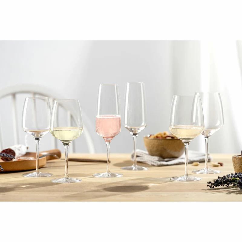 Leonardo Weißweinglas Cesti, Weinglas, Weißwein Glas, Kristallglas, 360 ml, 061966